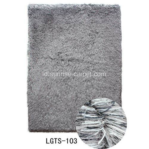 Karpet Shaggy Elastic &amp; Silk Mix